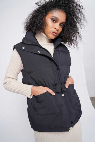 Puffer Vest - Black