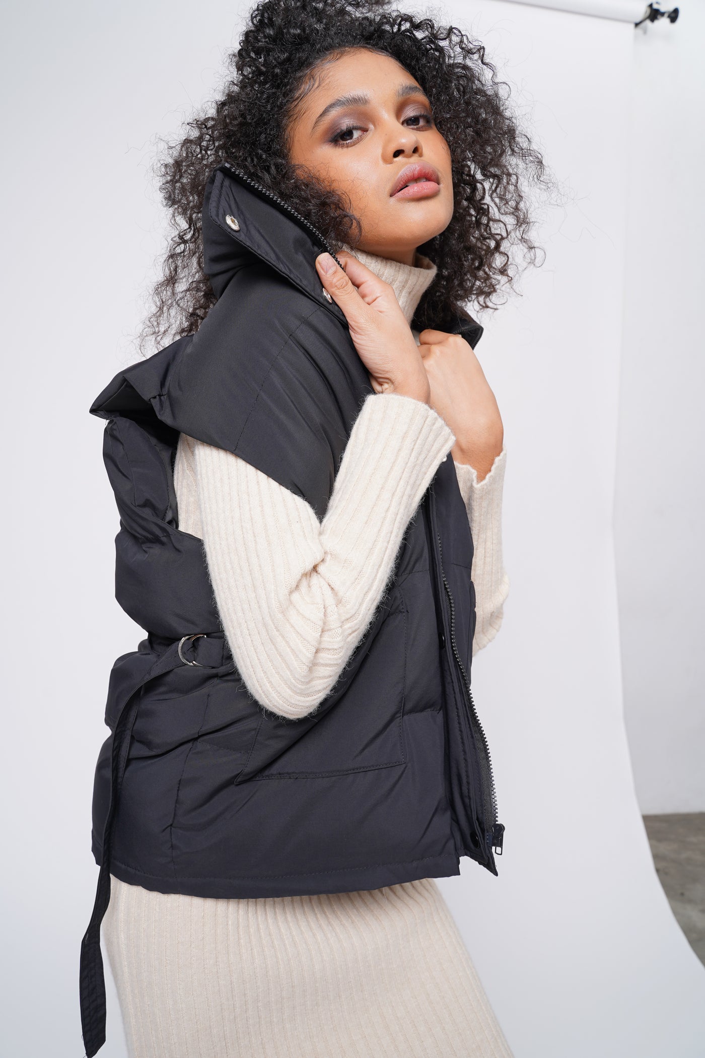 Puffer Vest - Black