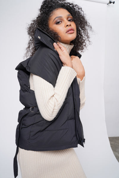 Puffer Vest - Black