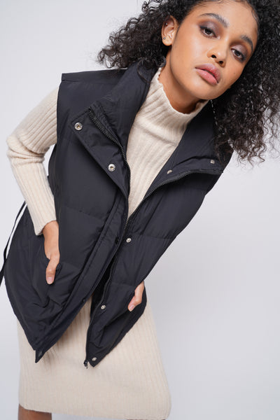 Puffer Vest - Black