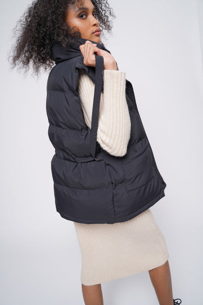 Puffer Vest - Black
