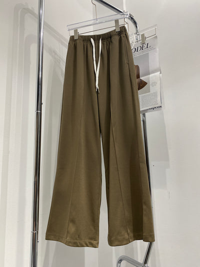 Wide Leg Baggy Sweatpants - Graphite
