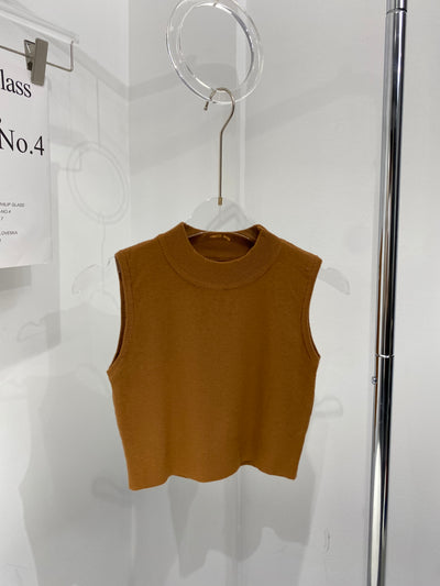 Knitted Crop Tank Top