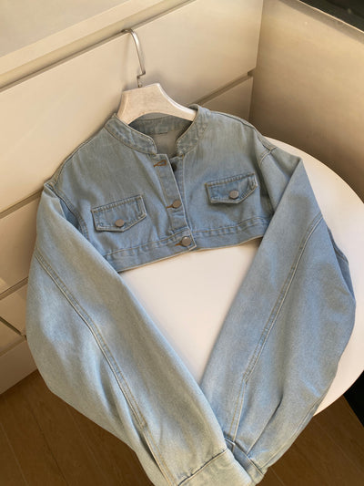 Cropped Denim Jacket