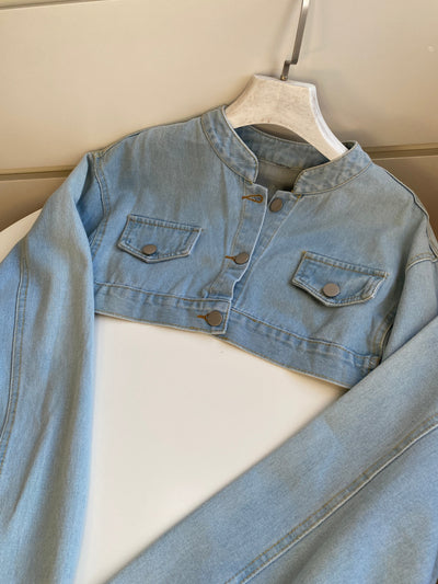 Cropped Denim Jacket