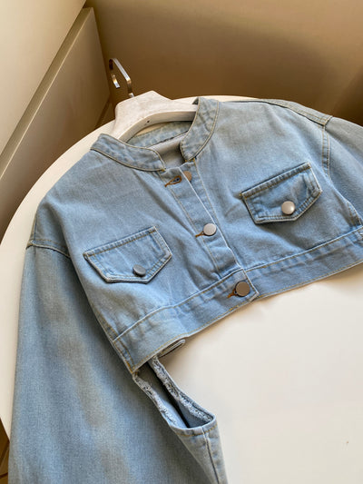 Cropped Denim Jacket