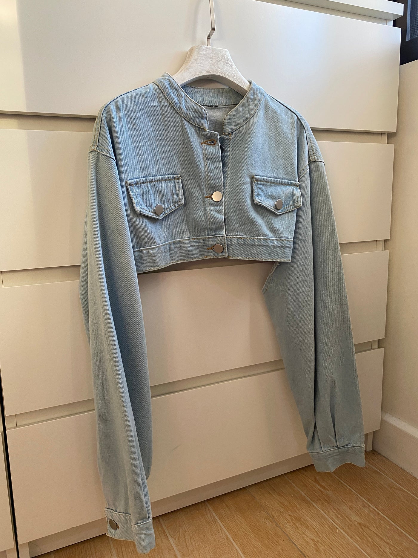 Cropped Denim Jacket