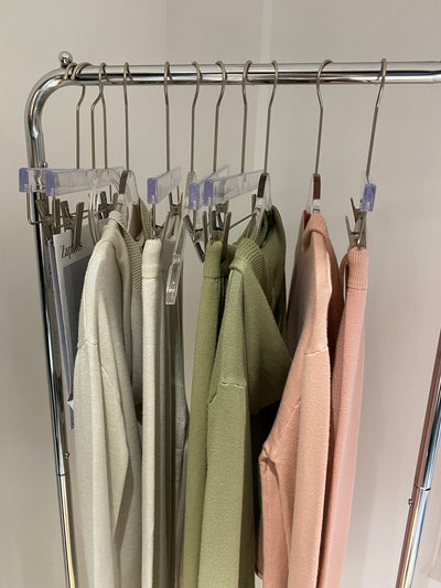 Knit Hoodie and Jogger Pants Co-ord Set - Pistachio