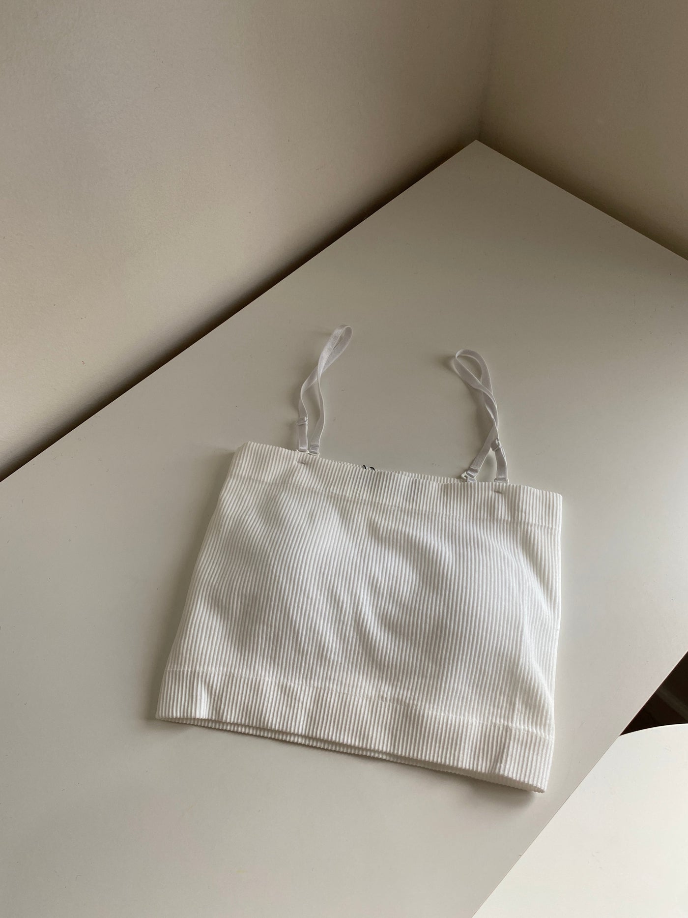 Make It Last Crop Top - White