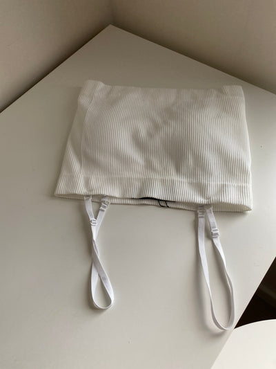 Make It Last Crop Top - White