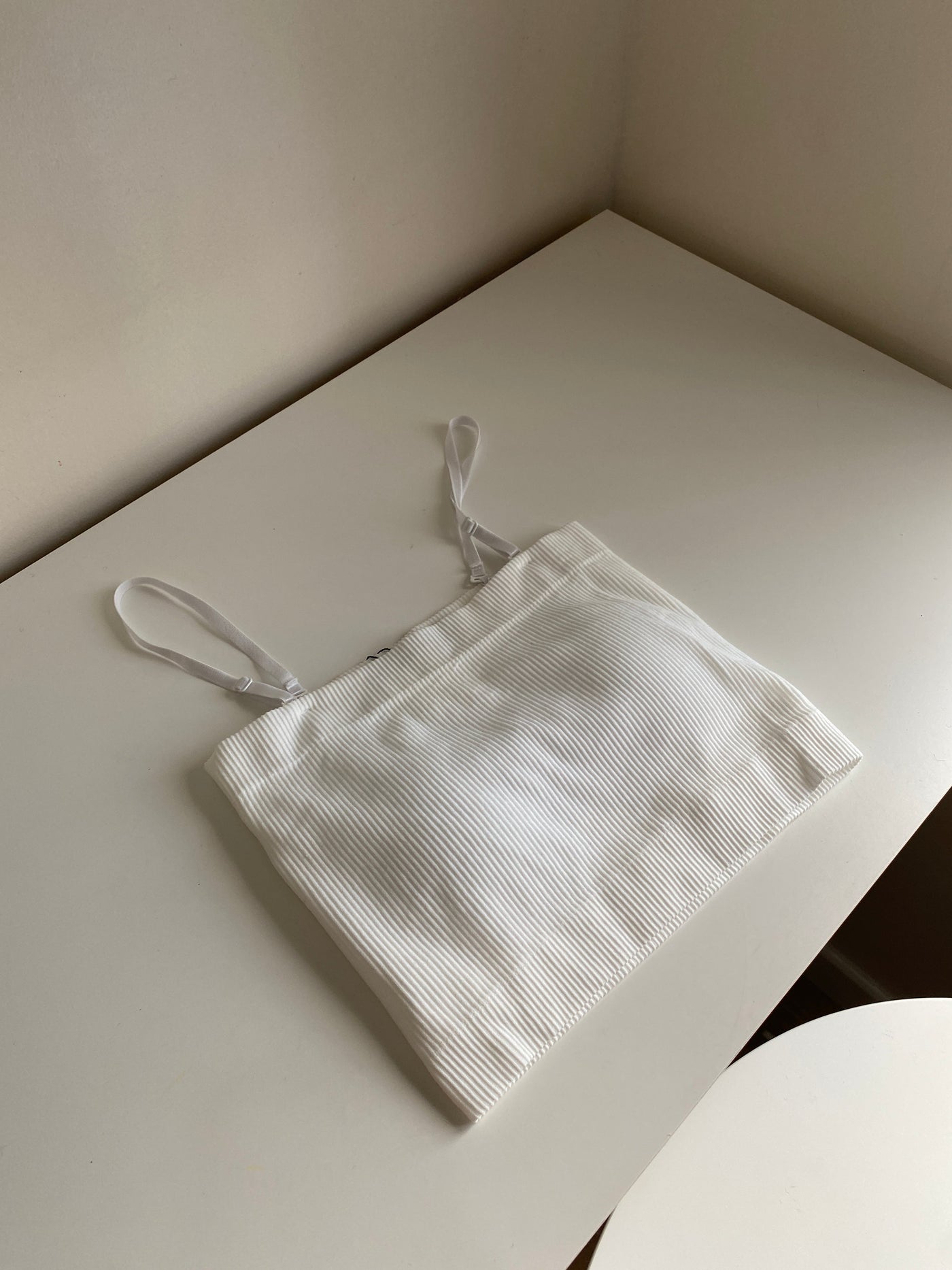 Make It Last Crop Top - White
