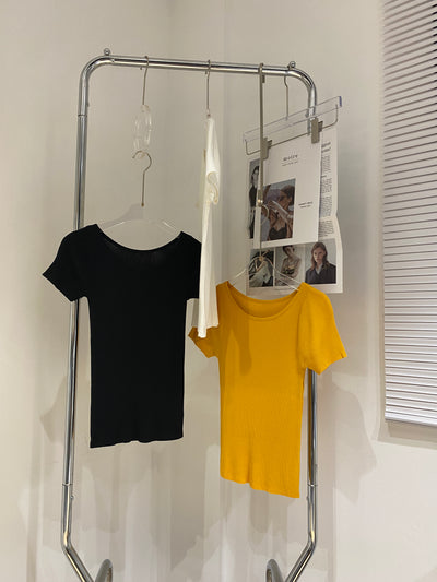 Basic Ribbed Tees