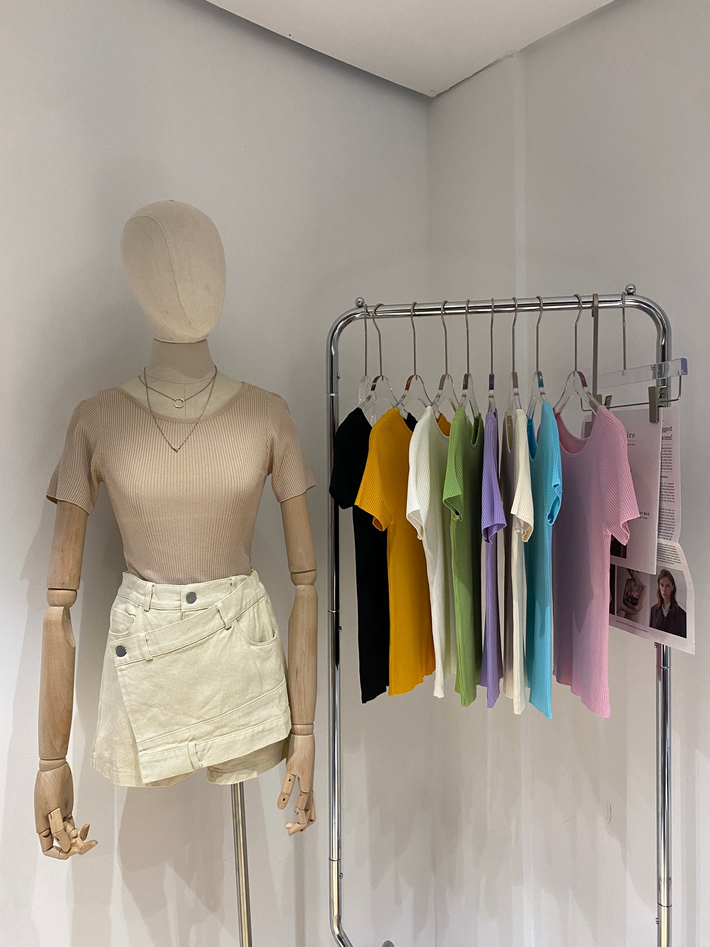 Basic Ribbed Tees