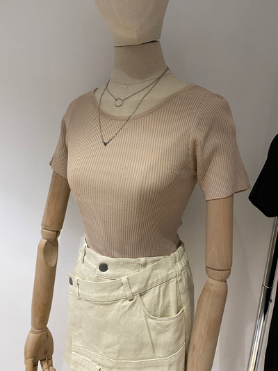 Basic Ribbed Tees