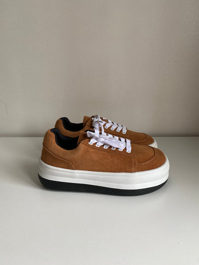 Chunky Sole Sneakers - Pecan