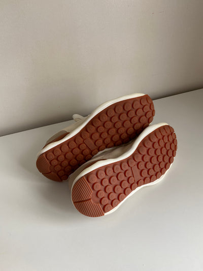 Chunky Sole Sneakers - Nude