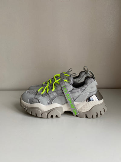 Chunky Sole Dad Sneakers - Slate