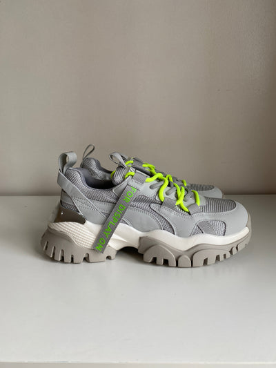 Chunky Sole Dad Sneakers - Slate