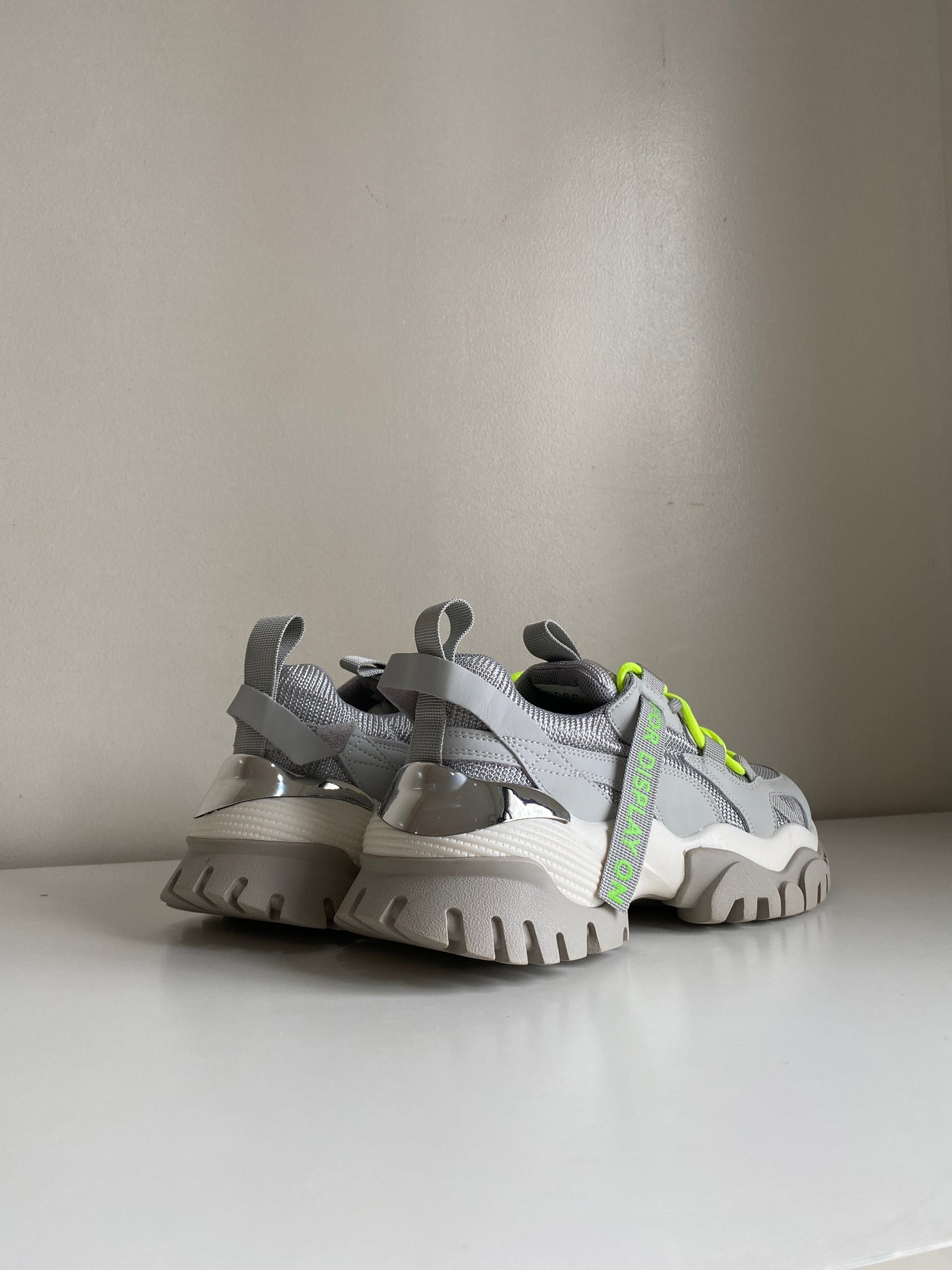 Chunky Sole Dad Sneakers - Slate