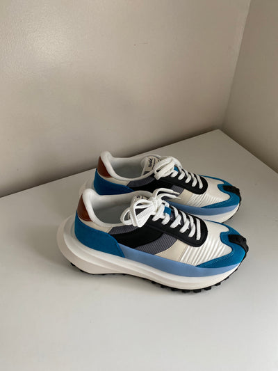 Chunky Sole Sneakers - Wave