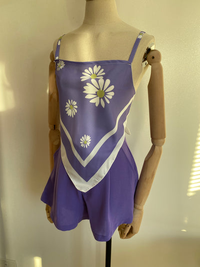 Floral Print Bandana Top