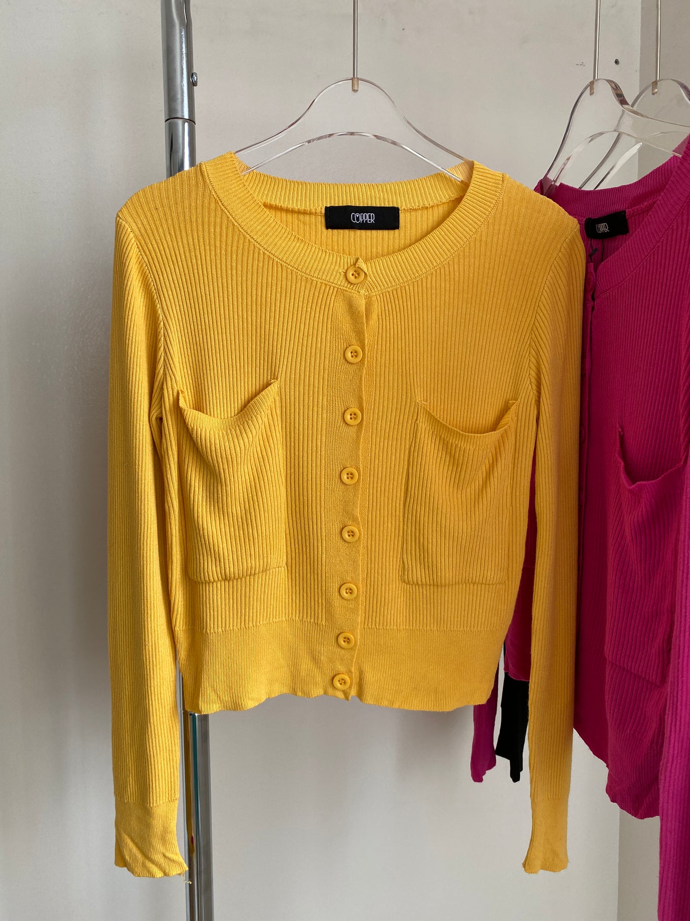 Ribbed Knit Cardigan - Mango