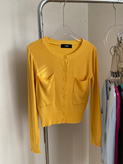 Ribbed Knit Cardigan - Mango
