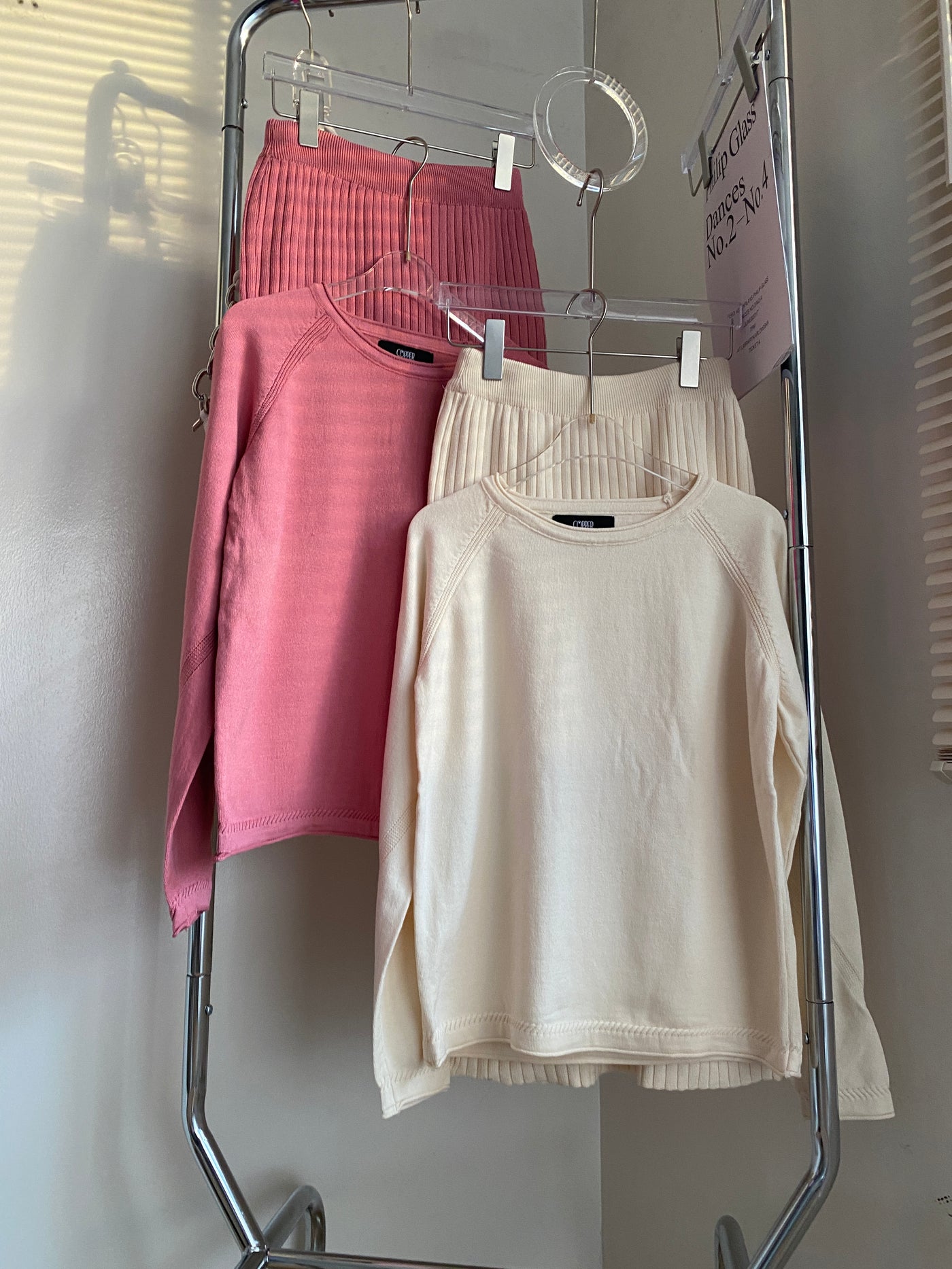 Knit Sweater and Midi Skirt Co-ord Set