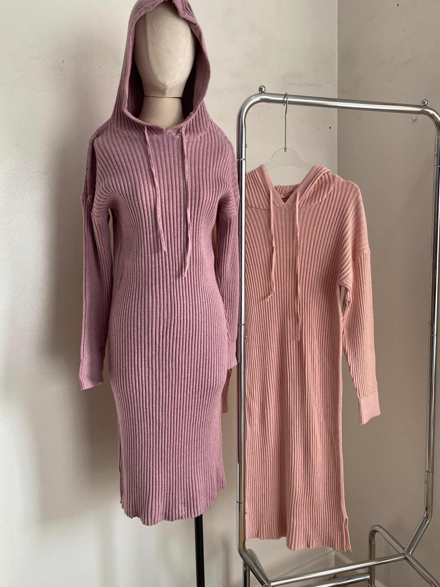 Ribbed Knit Dress