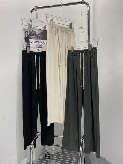 Baggy Pleated Sweatpants
