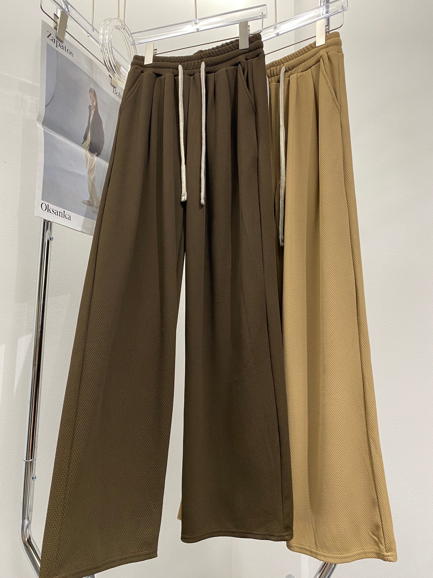 Baggy Pleated Sweatpants