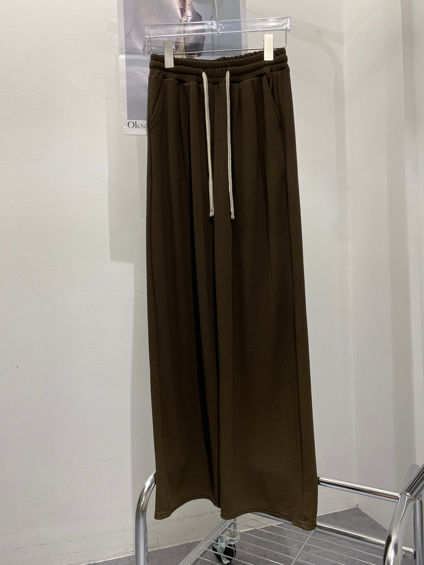 Baggy Pleated Sweatpants