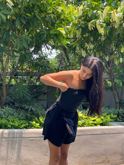 Denim Tube Top