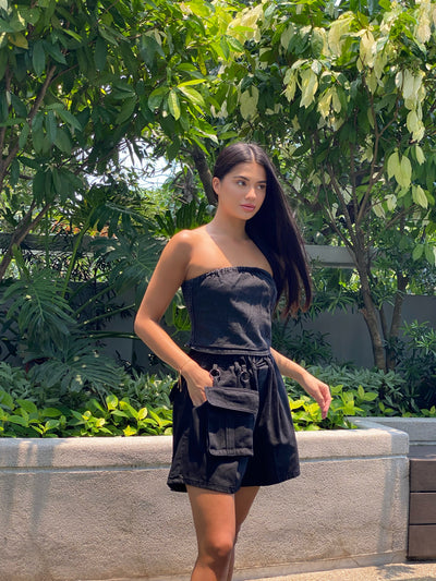 Denim Tube Top