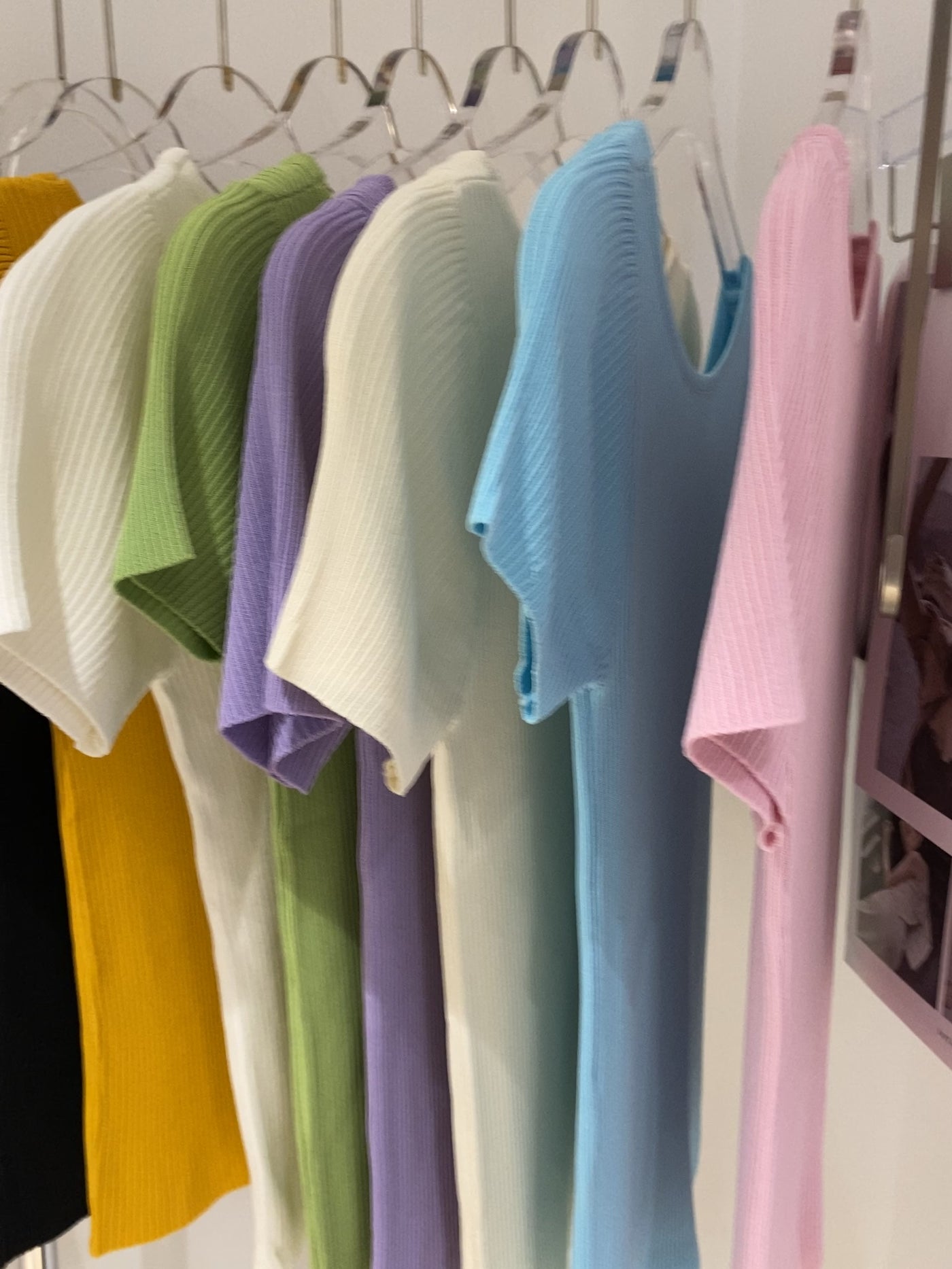 Basic Ribbed Tees