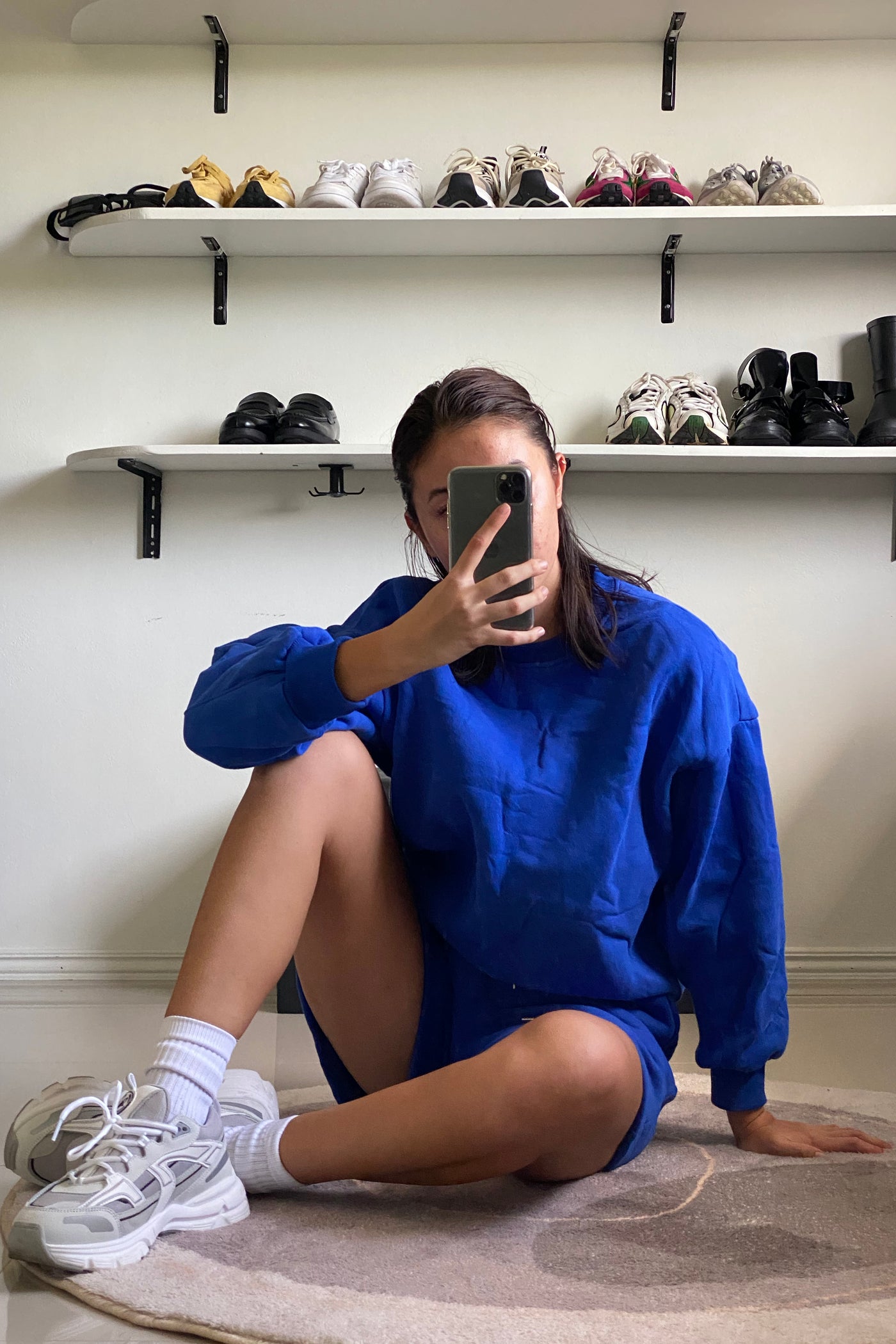 [EVERYDAY] Day Tripper Lounge Sweatshirt - Cobalt Blue