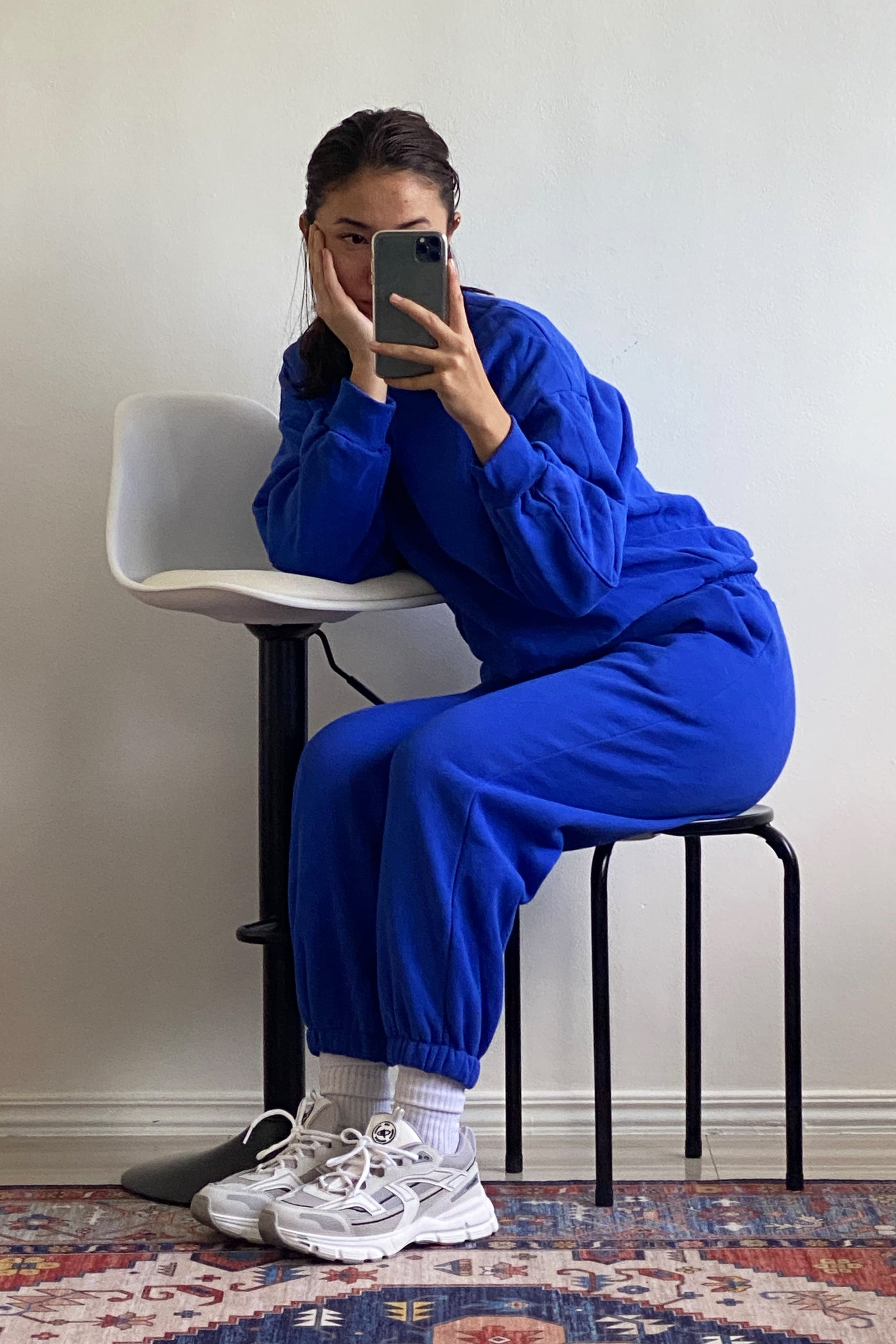 [EVERYDAY] Don’t Sweat It Essential Jogger Pants - Cobalt Blue
