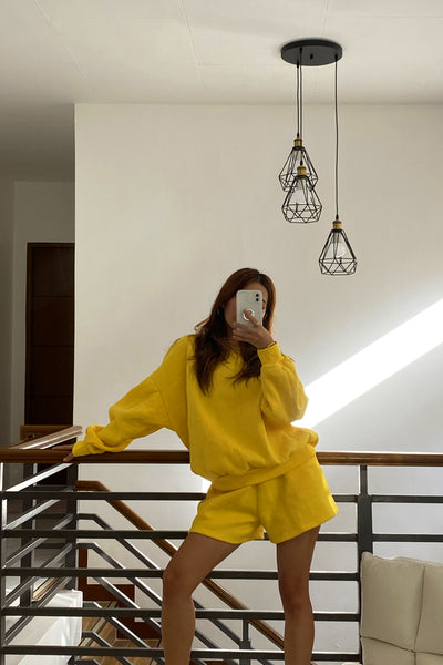 [EVERYDAY] Day Tripper Lounge Sweatshirt - Sunglow