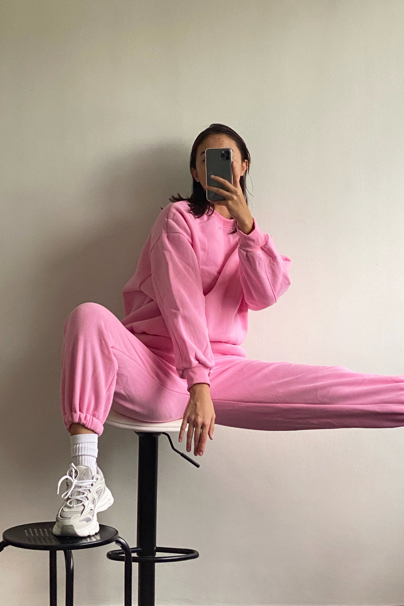 [EVERYDAY] Don’t Sweat It Essential Jogger Pants - Taffy Pink