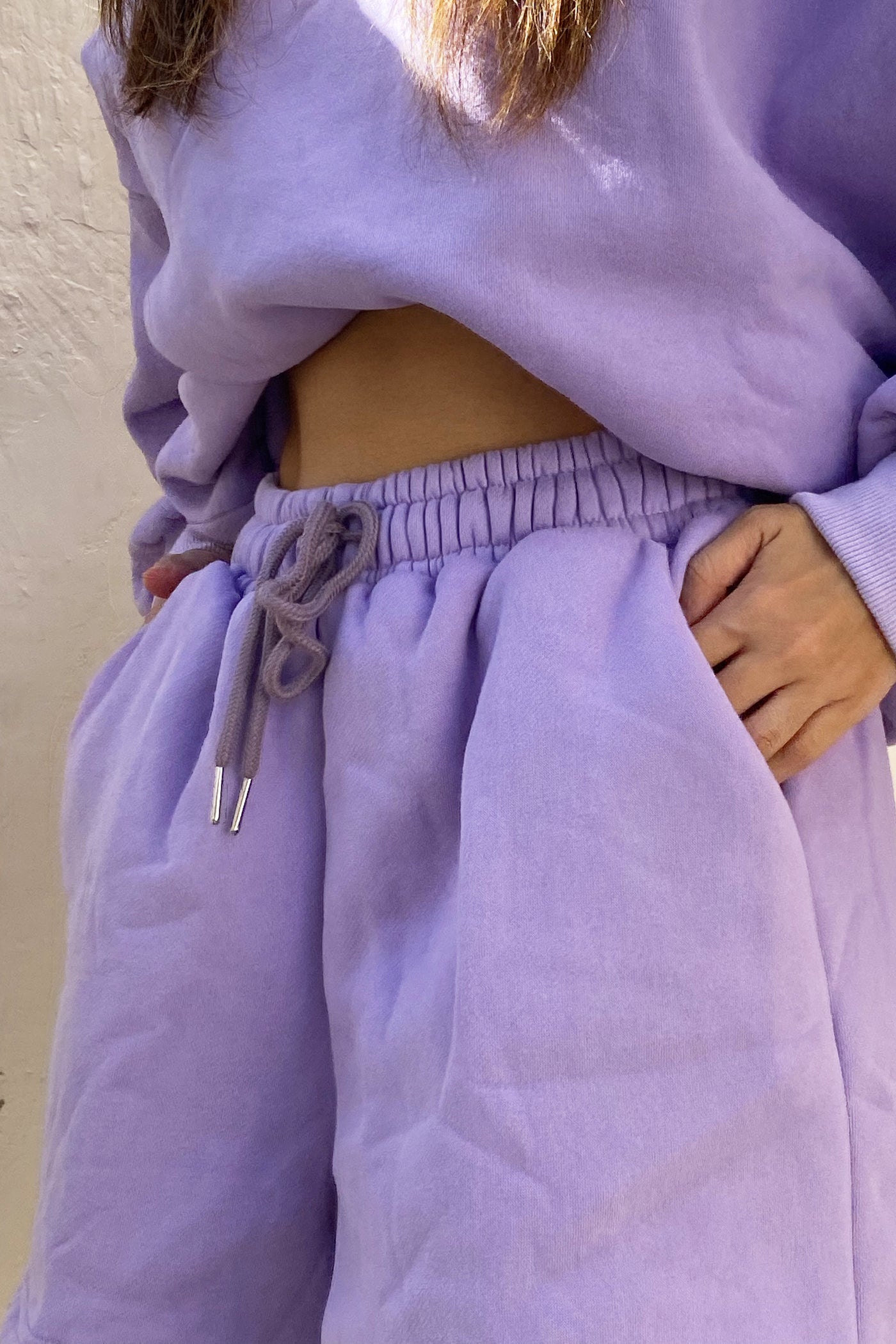 [EVERYDAY] Any Given Sunday Lounge Sweatshorts - Wild Wisteria