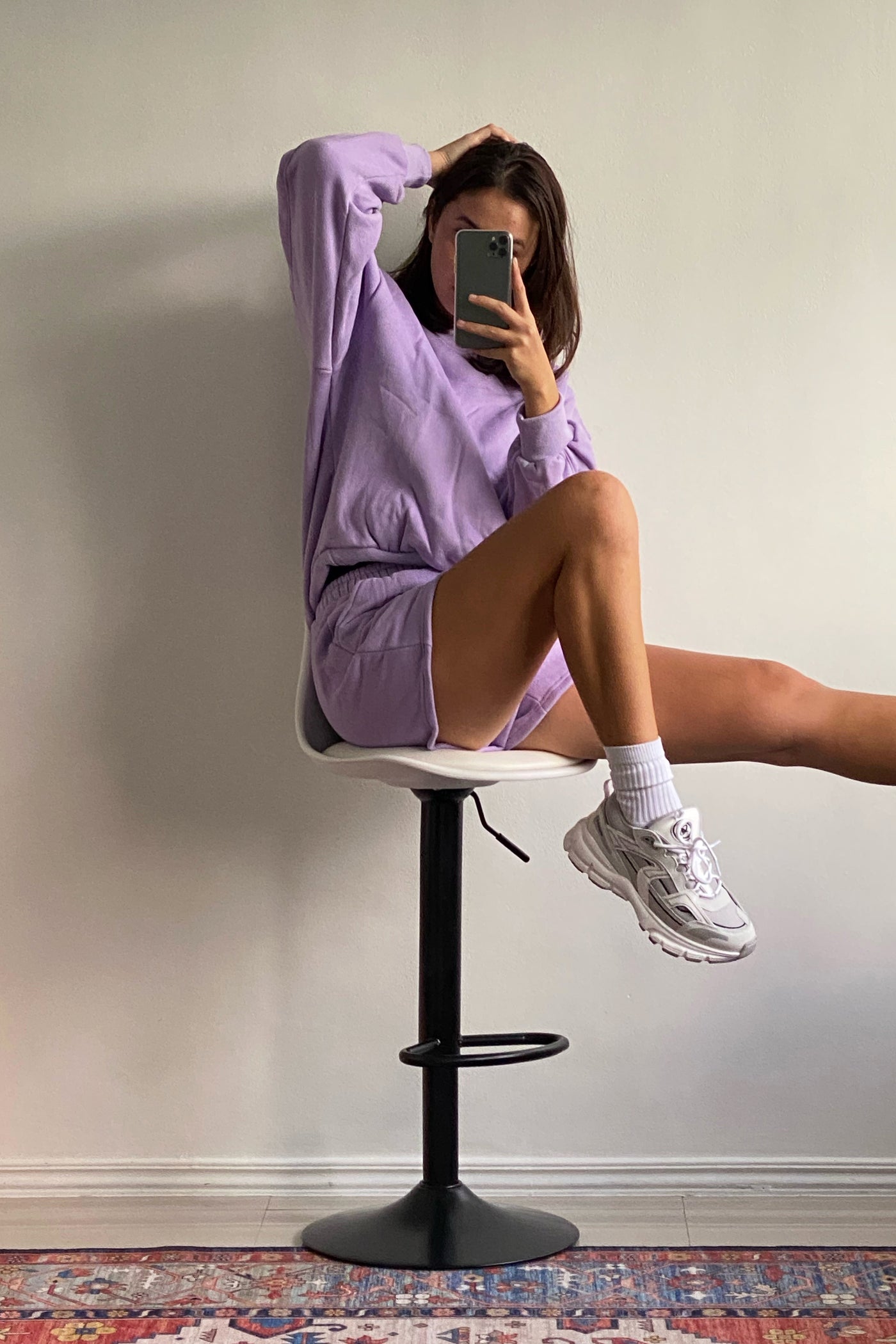 [EVERYDAY] Any Given Sunday Lounge Sweatshorts - Wild Wisteria