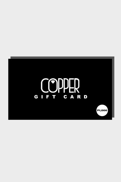 COPPER GIFT CARD
