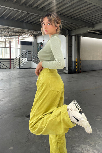 [Good Jeans] Random Rules Baggy Cord Pants - Honey