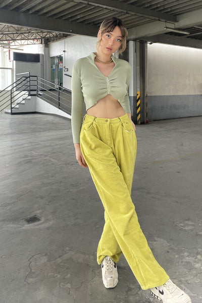[Good Jeans] Random Rules Baggy Cord Pants - Honey