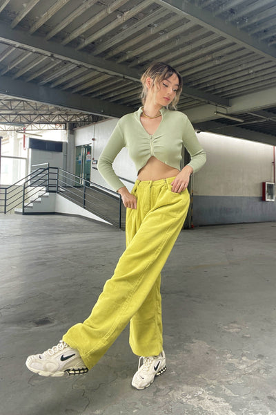 [Good Jeans] Random Rules Baggy Cord Pants - Honey