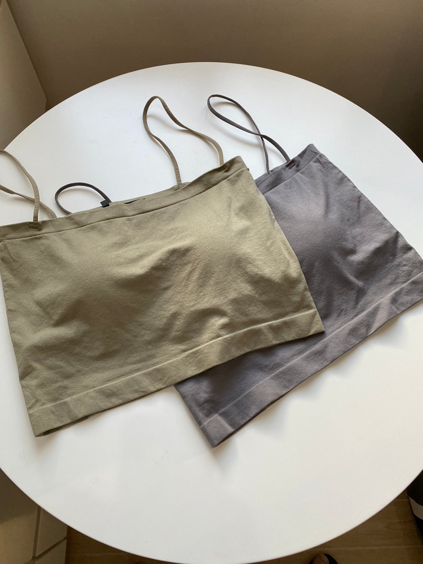 All I Need Crop Top - Slate
