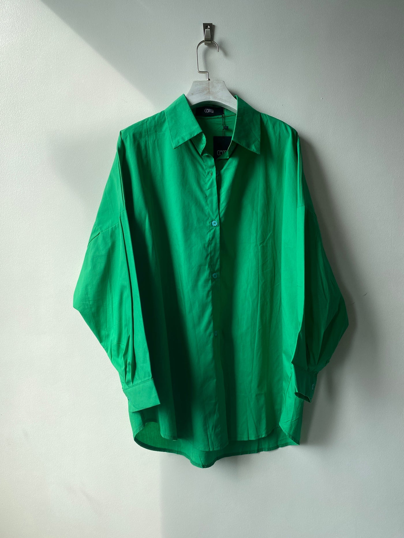 Oversized Longsleeve Shirt - Pine