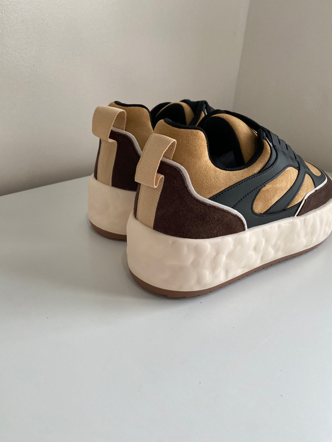 Chunky Sole Sneakers - Earth
