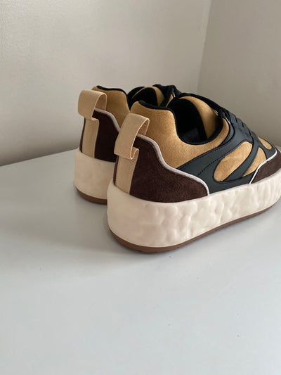 Chunky Sole Sneakers - Earth