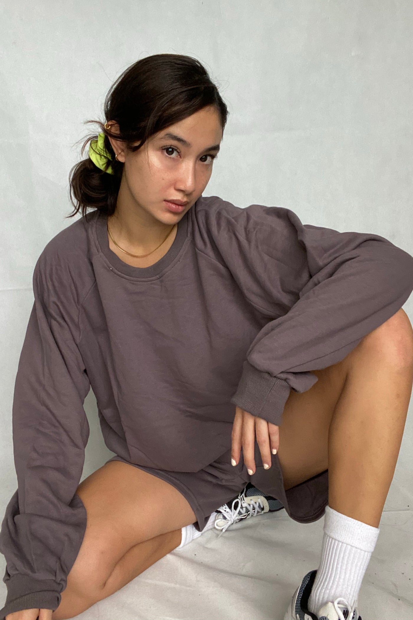 [EVERYDAY] On Repeat Oversized Lounge Sweatshirt - Slate